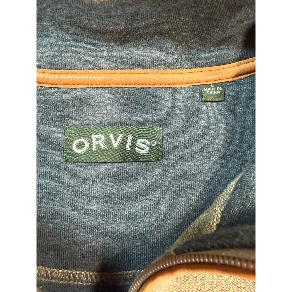 Orvis quarter zip